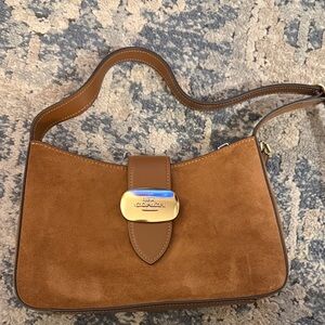 Coach Suede Shoulder Bag